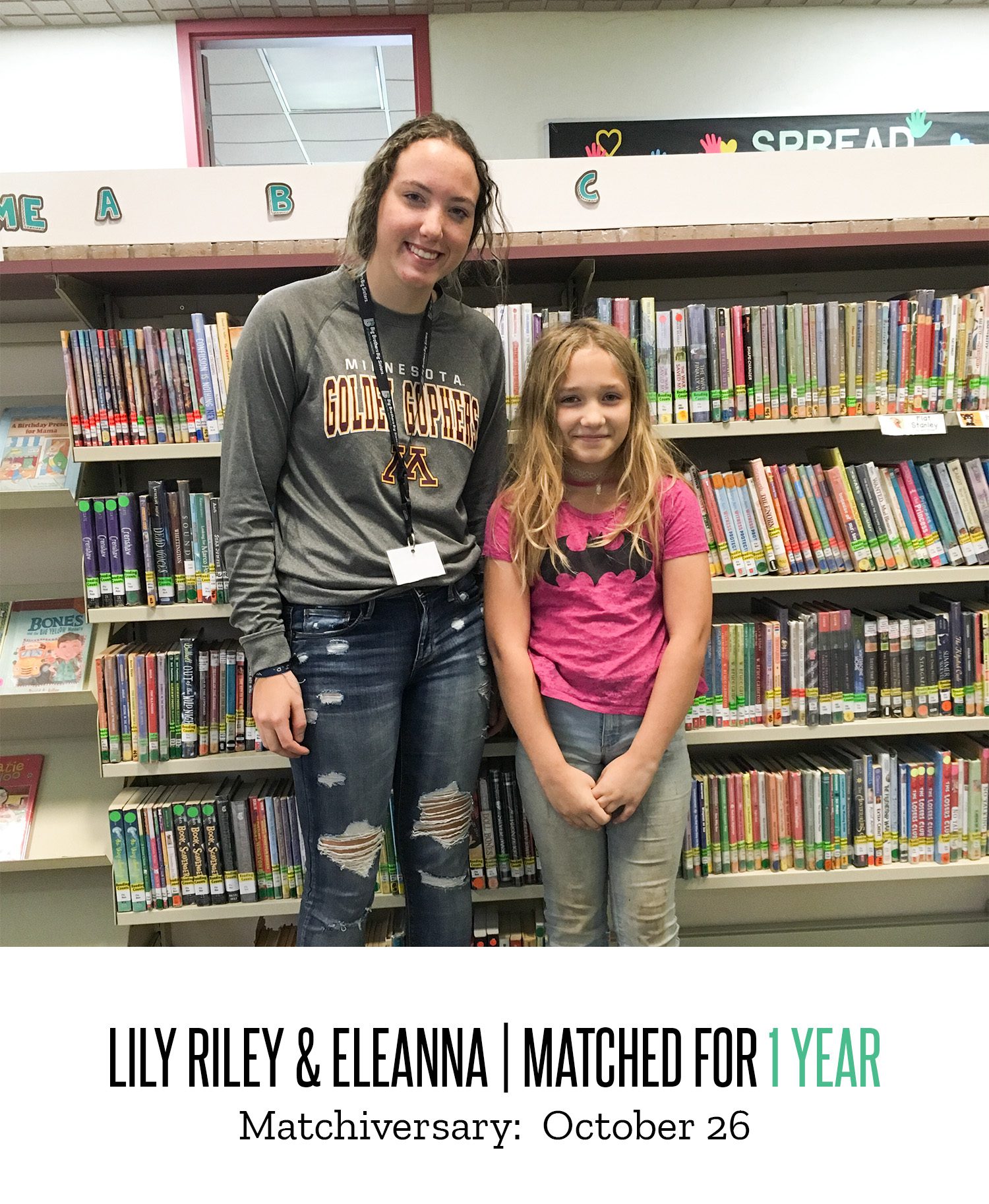 Lily Riley & Eleanna 1 Year Matchaversary