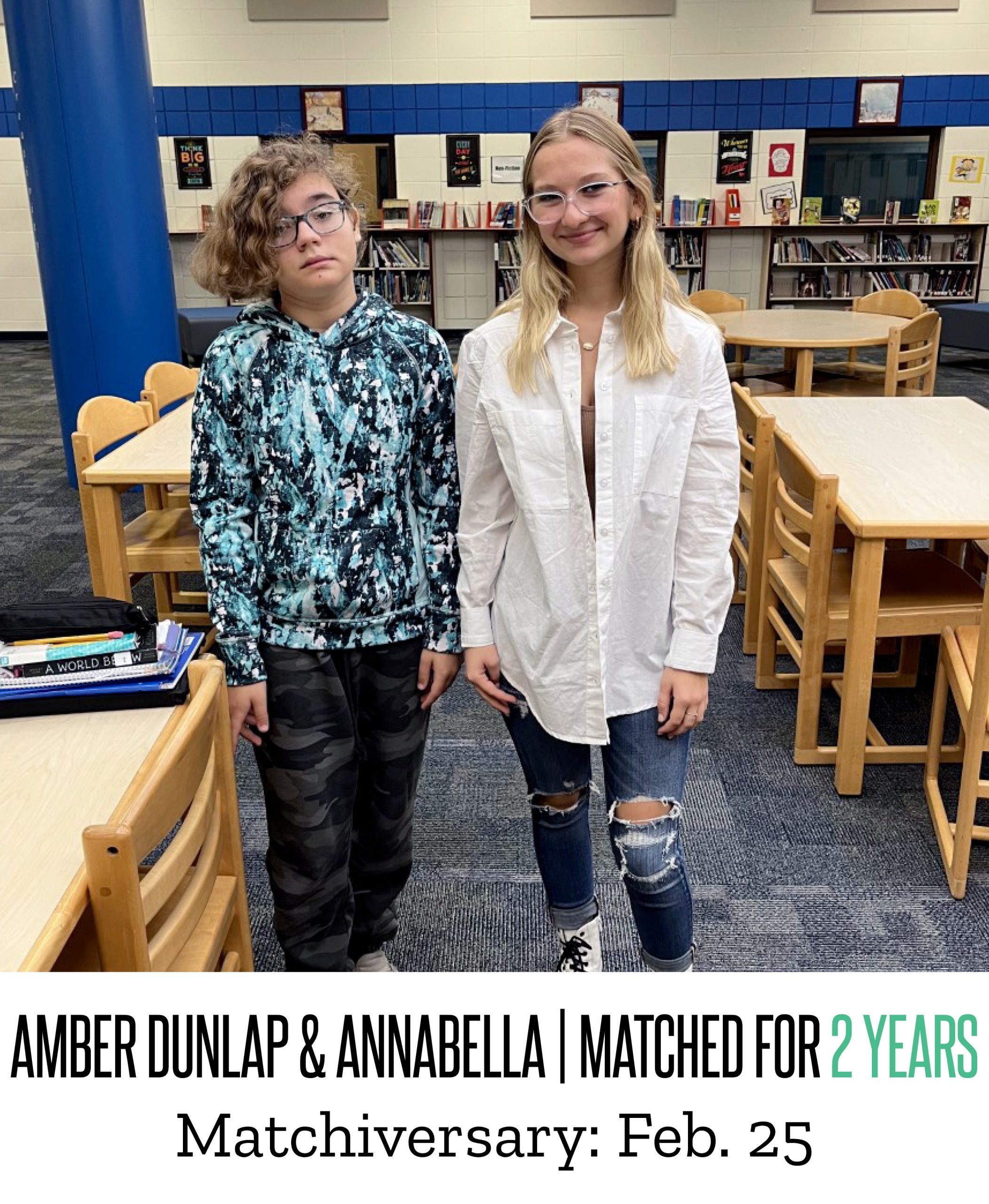 Amber & Annabella 2 Year Matchiversary