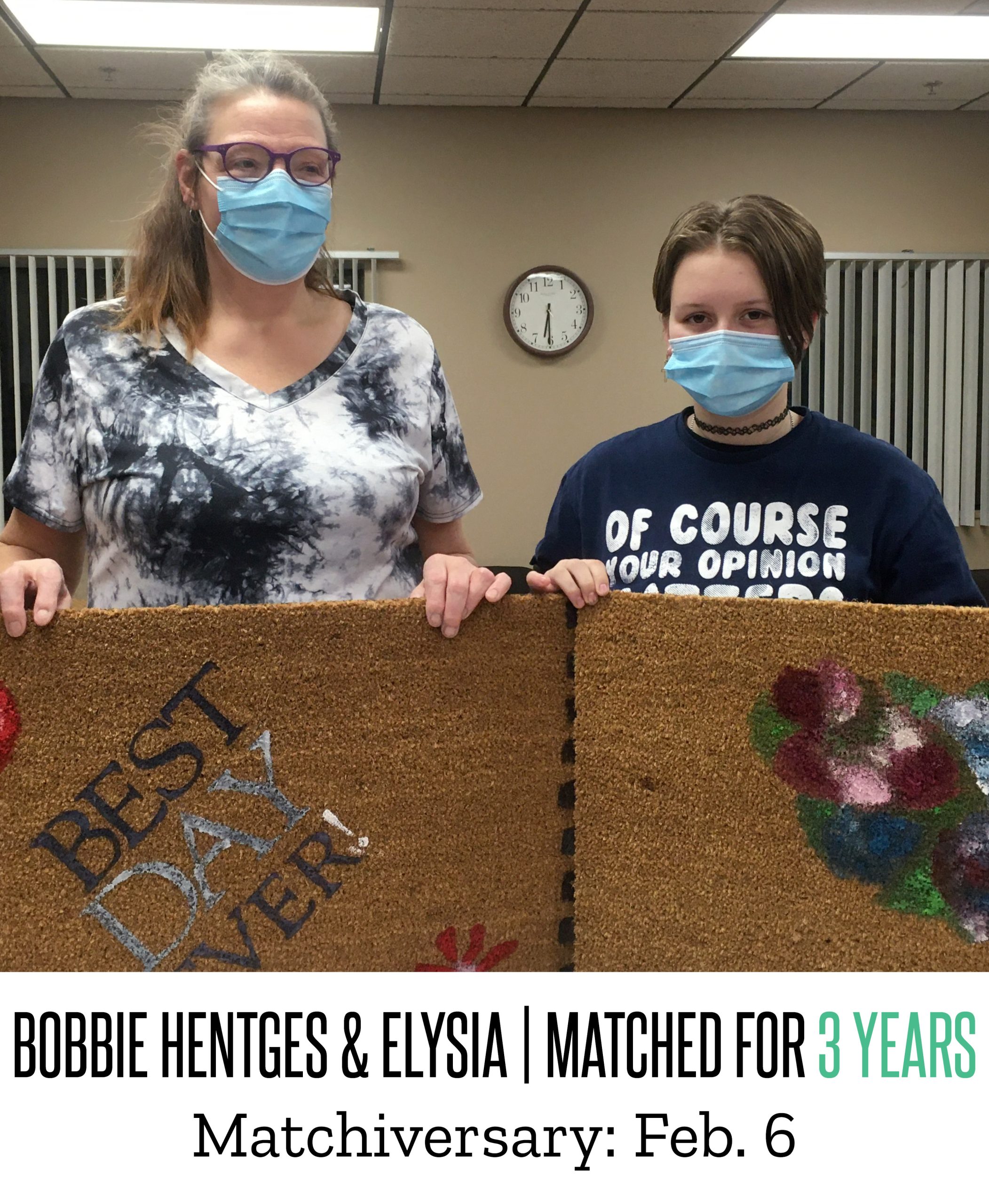 Bobbie & Elysia 3 Year Matchiversary