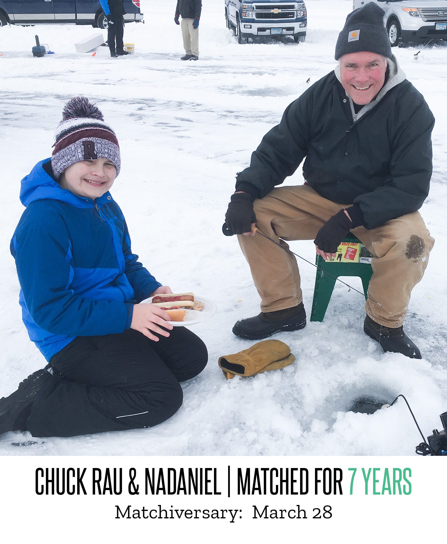 Chuck and Nadaniel 7 Year Matchiversary