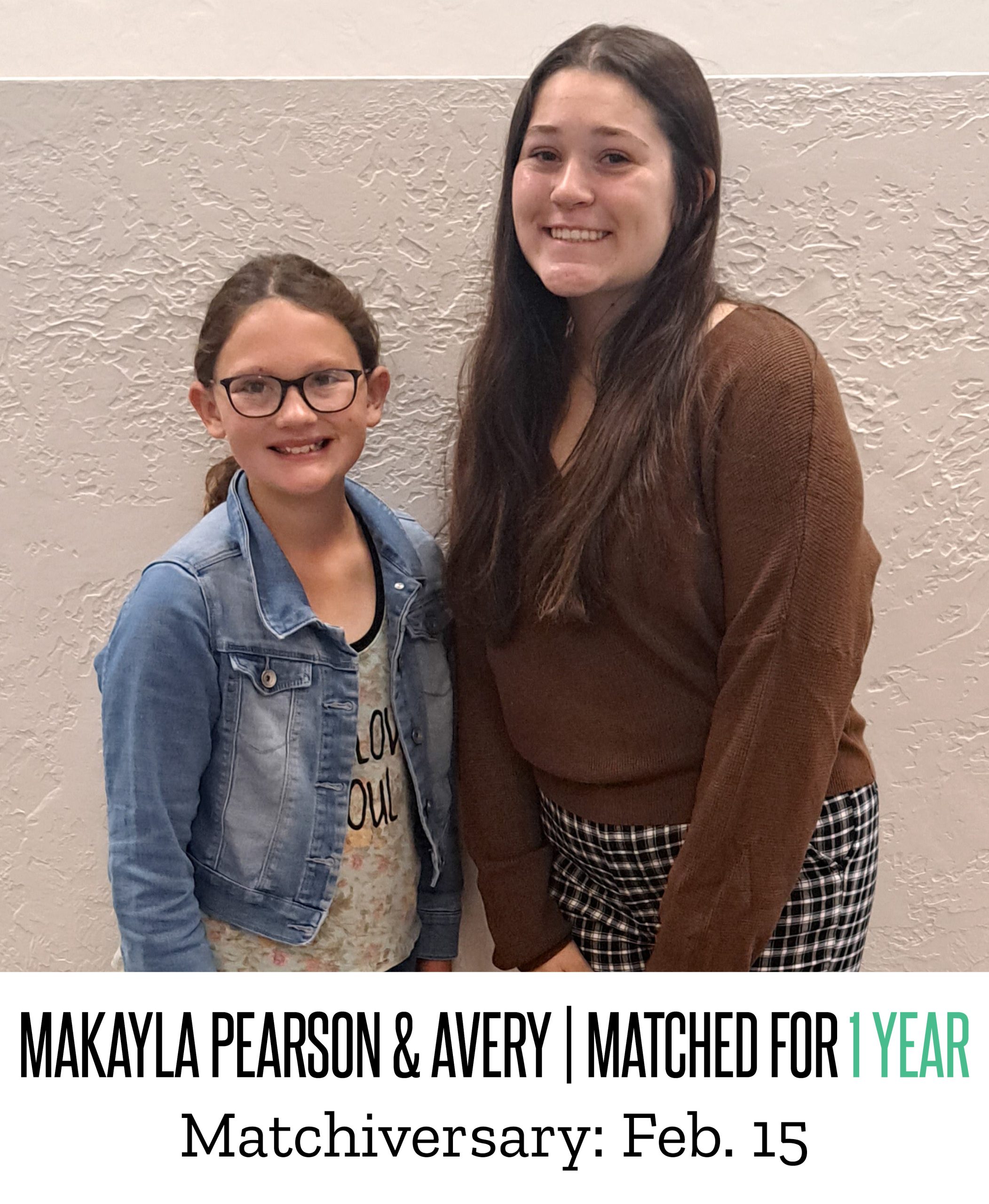 MaKayla & Avery 1 Year Matchiversary