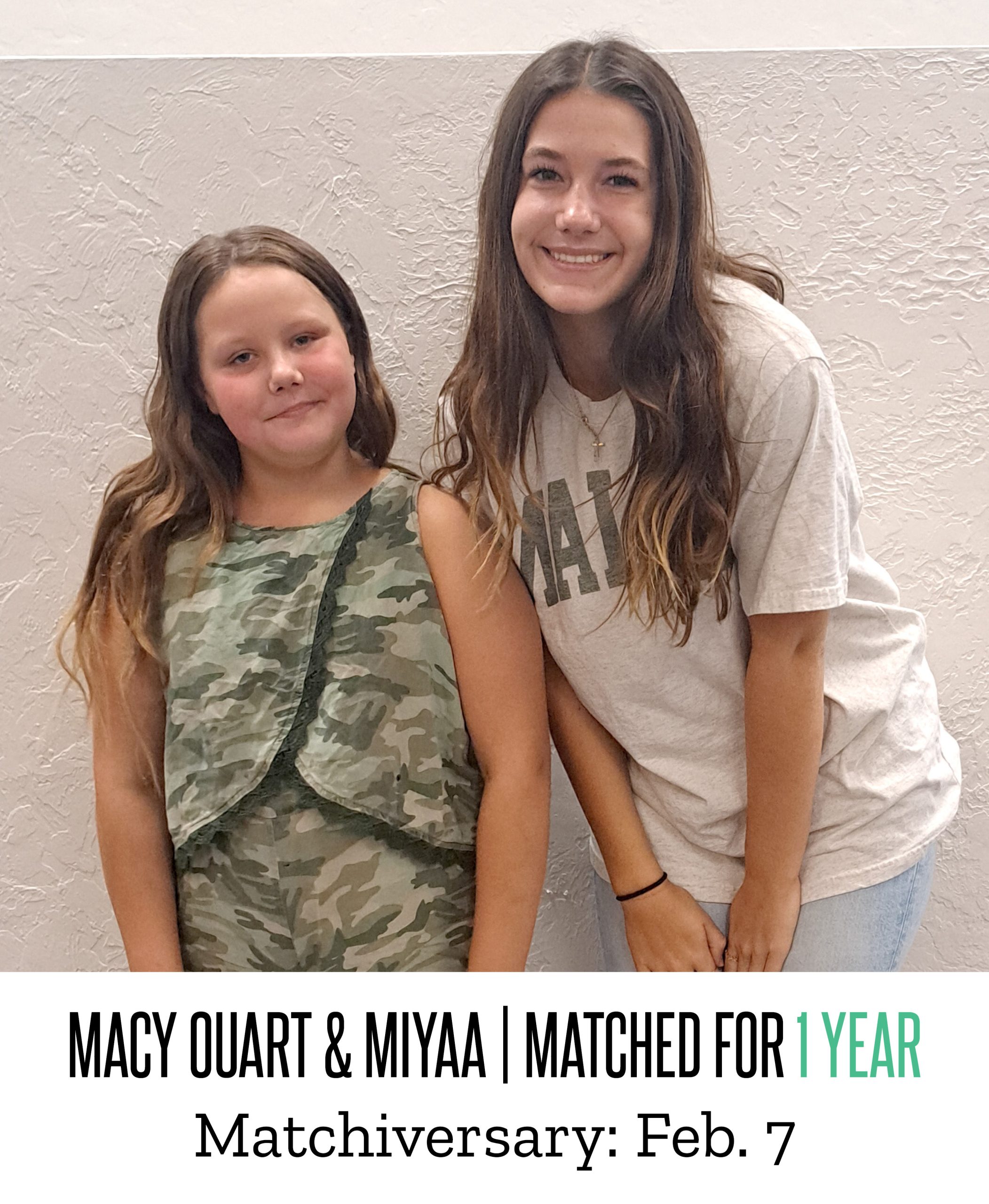 Macy & Miyaa 1 Year Matchiversary