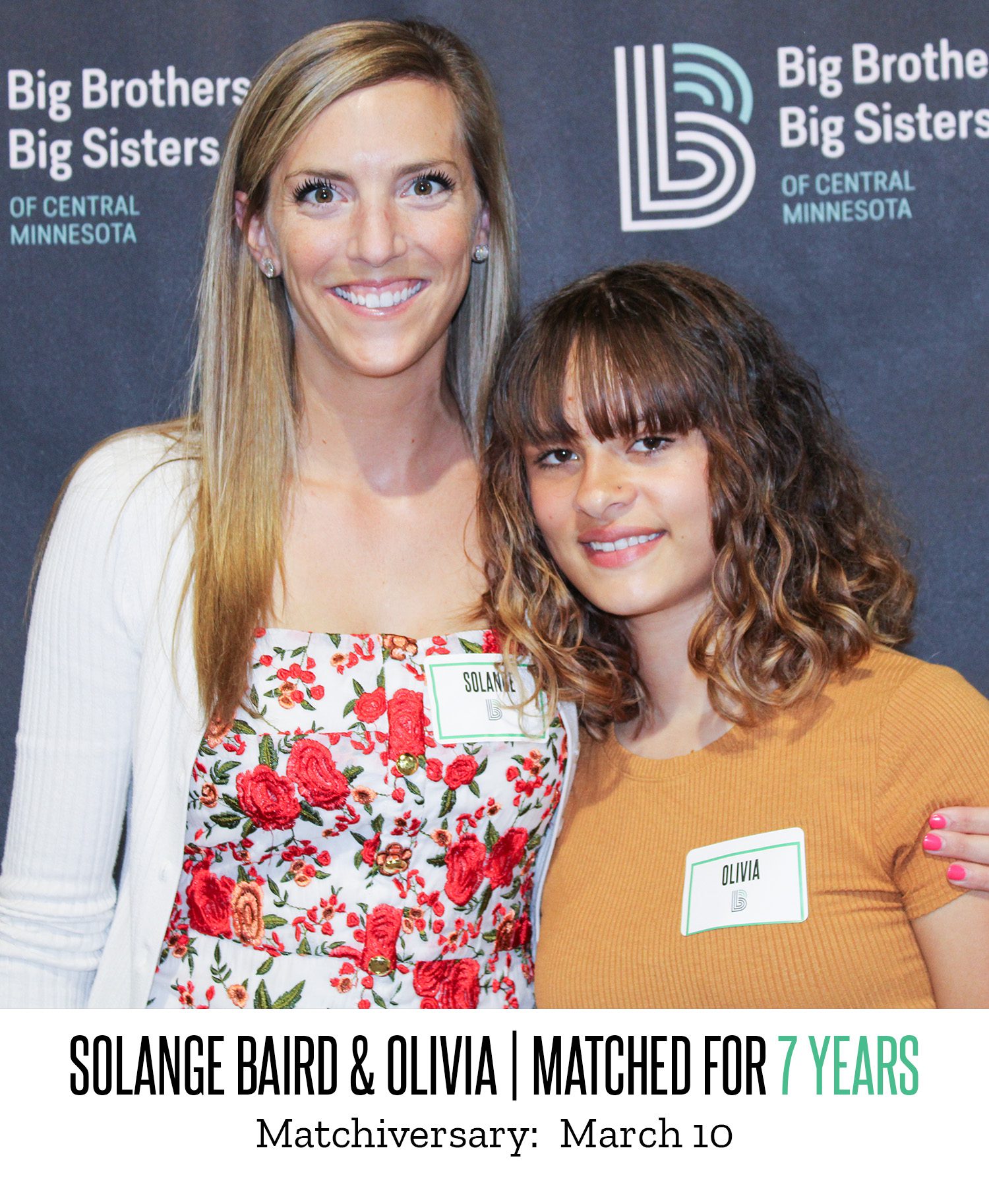 Solange and Olivia 7 Year Matchiversary